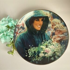 Princess Diana “The People’s Princess” Franklin Mint Plate – Limited Edition